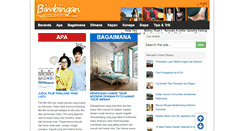 Desktop Screenshot of bimbingan.org