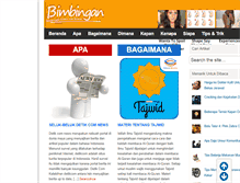Tablet Screenshot of bimbingan.org